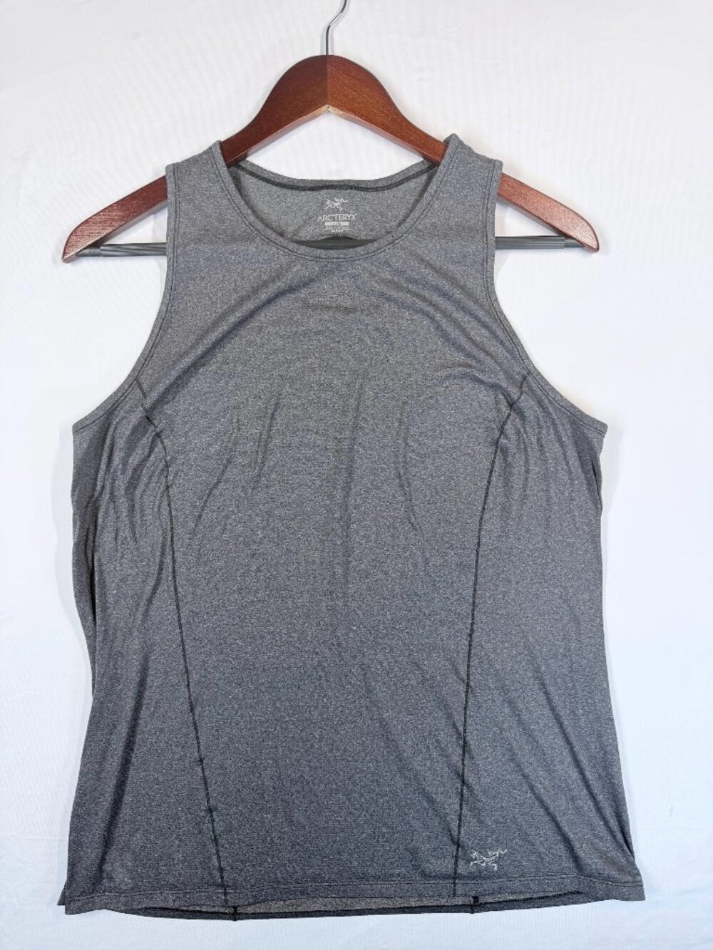 Arc'teryx Tolu Tank Women's Size L Gray Athletic Sleeveless Top